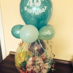 Geschenkballon zum 40. Geburtstag