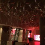 Ballondekoration mit Heliumballons